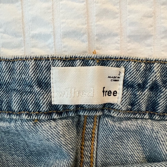 Cute Medium Washed Mini Jean Skirt - Picture 3 of 3